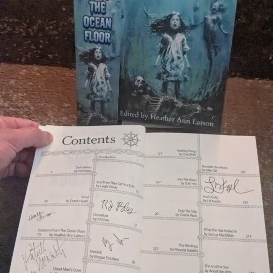 Screams From The Ocean Floor - Paperback (Signed by 5 Authors)